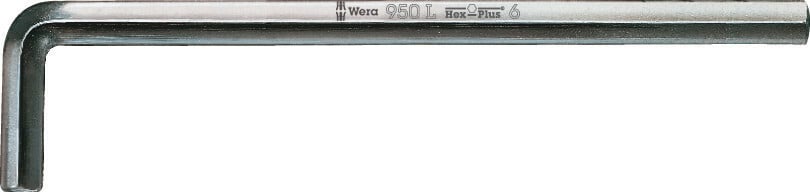 WERA Uhlový kľúč extra dlhý Hex 3,0 mm