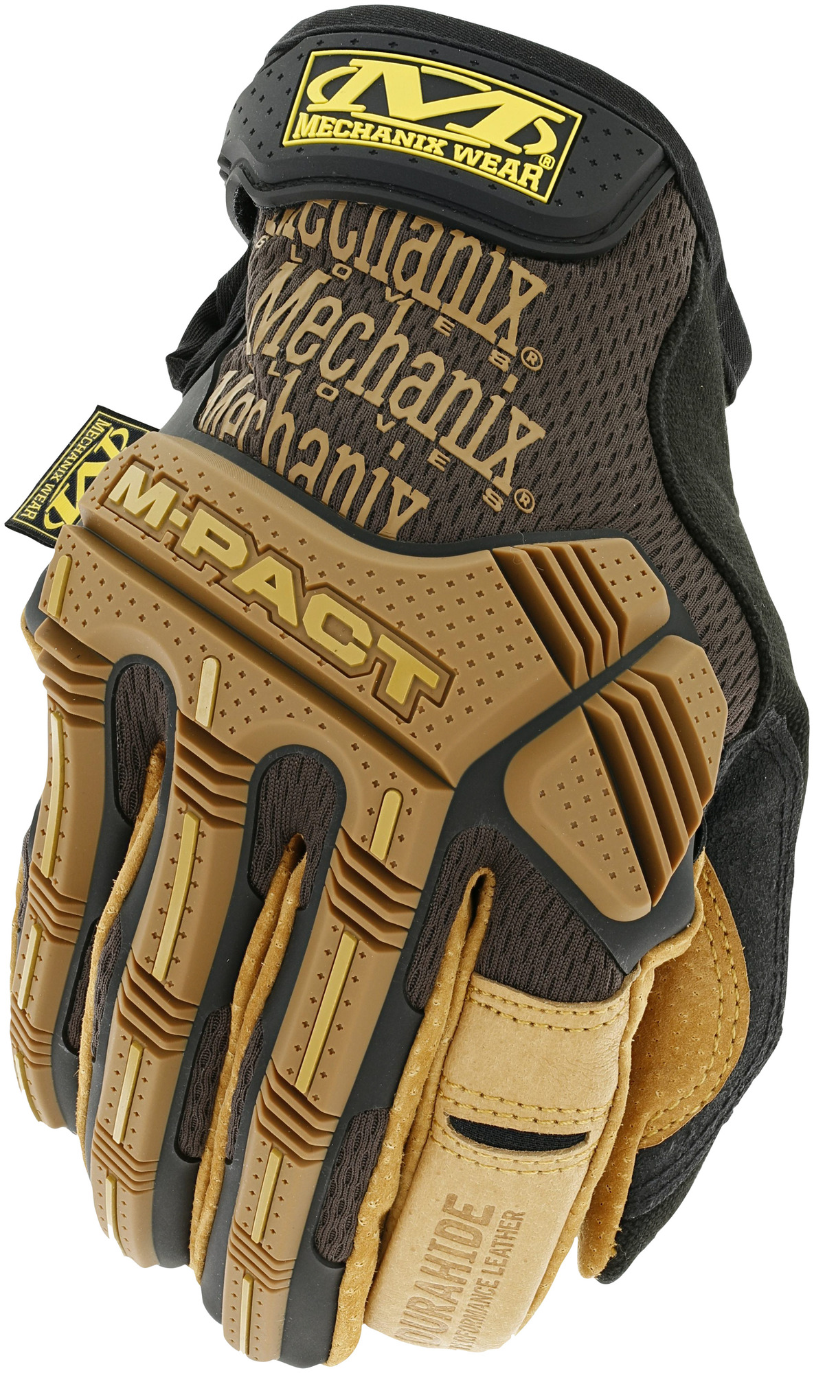 MECHANIX Kombinované kožené rukavice DuraHide M-Pact L/10
