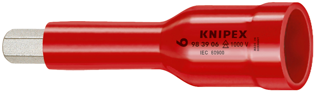 KNIPEX Kľúč nástrčný imbusový s vnútorným štvorhranom 1/2\