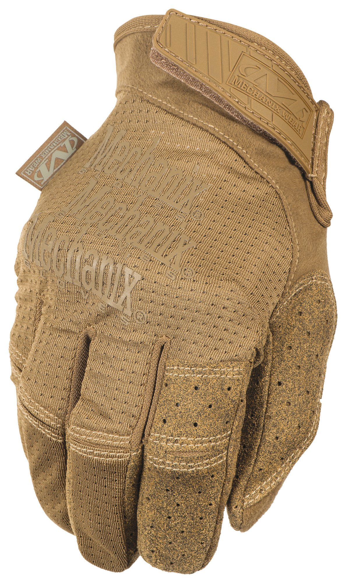 MECHANIX priedušné pracovné rukavice Specialty Vent - Coyote S/8