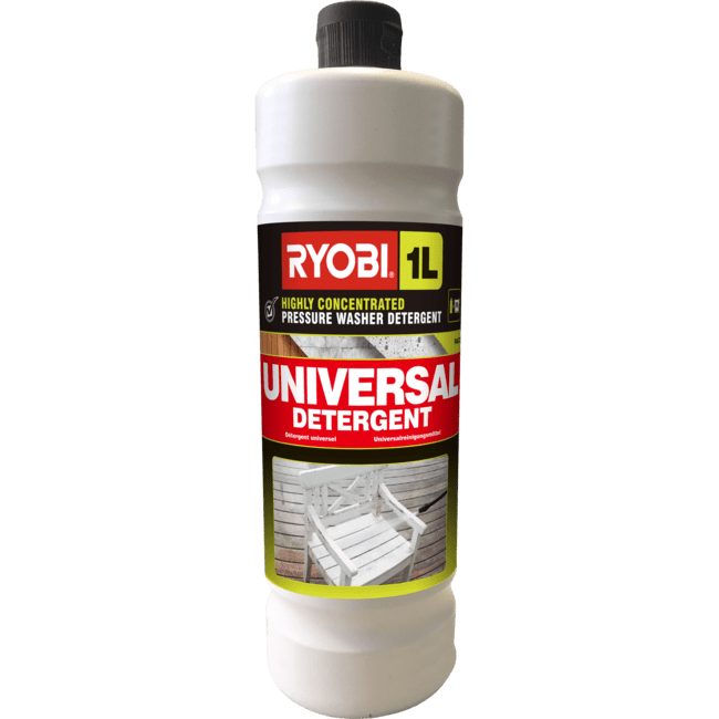 RYOBI Univerzálny čistiaci prostriedok pre vysokotlakové čističe 1l RAC733