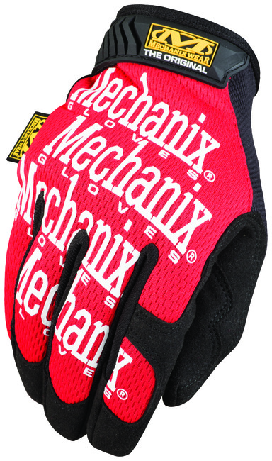 MECHANIX Pracovné rukavice so syntetickou kožou Original® - červené XL/11
