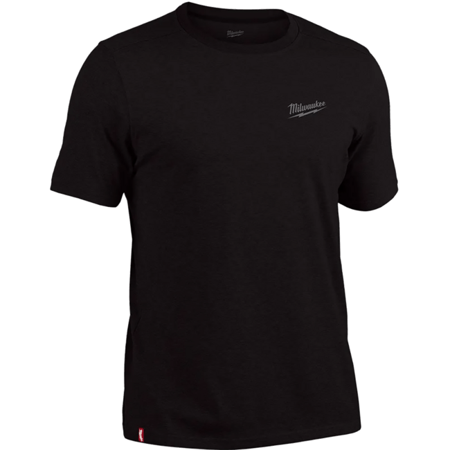 MILWAUKEE Hybrid™ Pracovné tričko, krátky rukáv &quot;XL&quot;- čierna HTSSBL