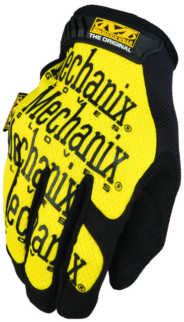 MECHANIX Pracovné rukavice so syntetickou kožou Original® - žlté M/9