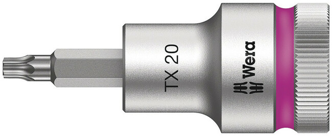 WERA Nástrčný kľúč s bitom 1/2&quot; - TX 20 x 60 mm