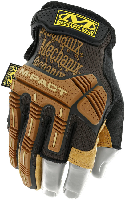 MECHANIX Tesárske kožené rukavice DuraHide™ M-Pact® M/9