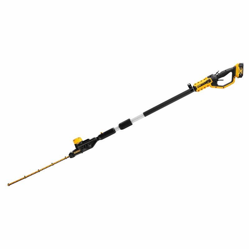 DEWALT 18V XR Aku plotostrih 55 cm s dlhou rukoväťou, 1x 5,0 Ah DCMPH566P1-QW