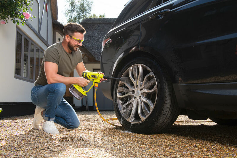 RYOBI Kartáč na kolesá a pneu EZClean pre ONE+™ vysokotlakové čističe RAC749