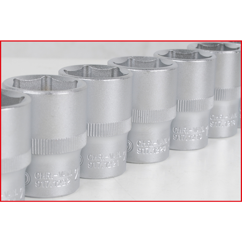 KS TOOLS Gola sada 1/4"+3/8"+1/2" - 179 - dielna