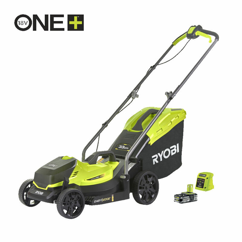 RYOBI 18V ONE+™ Akumulátorová záhradná kosačka 33 cm RLM18C33B25