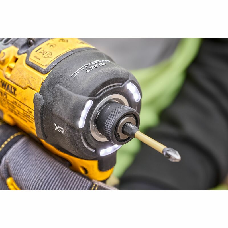 DEWALT 18V XR 1/4” Hex hydraulický aku rázový uťahovák, bez aku DCF870N-XJ