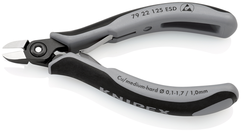 KNIPEX Kliešte cvikacie bočné, presné 7922125ESD