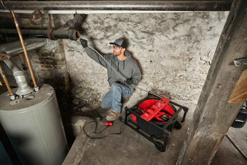 MILWAUKEE M18™ Vysokovýkonný flexibilný čistič potrubia M18HSFSM-122