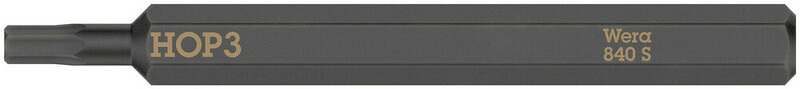 WERA Rázový bit Hex 3 x 70 mm