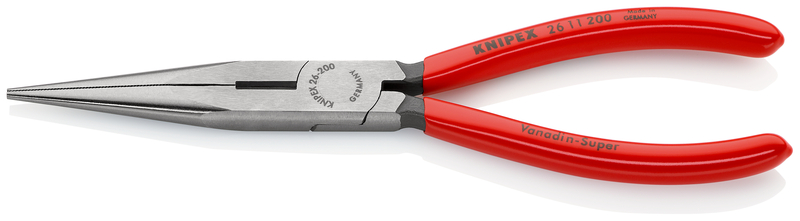 KNIPEX Kliešte pologuľaté s britmi 2611200
