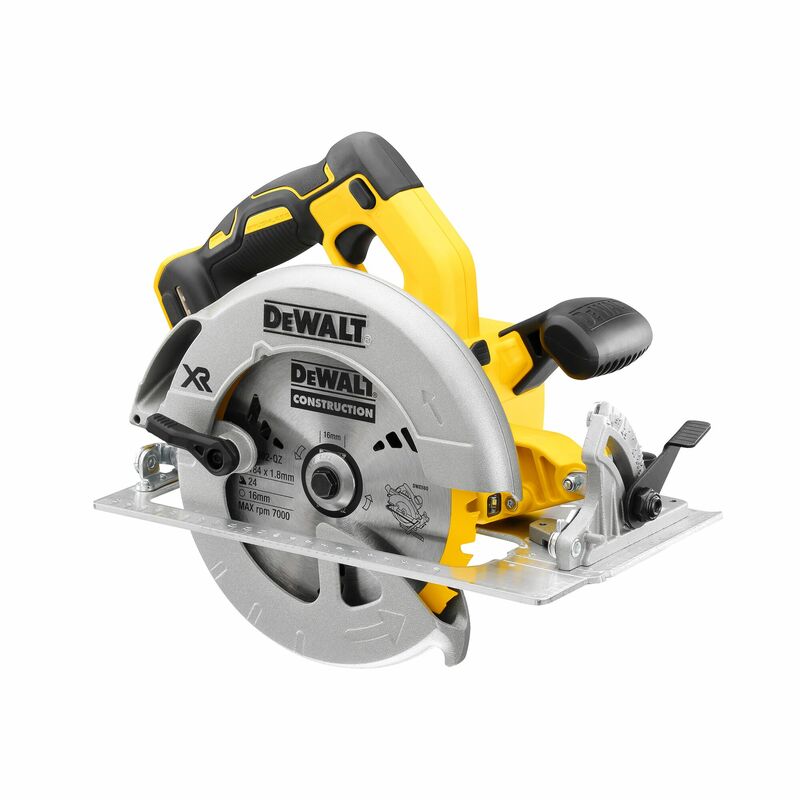 DEWALT 18V XR Aku kotúčová píla 184 mm, 2x 5,0 Ah DCS570P2-QW