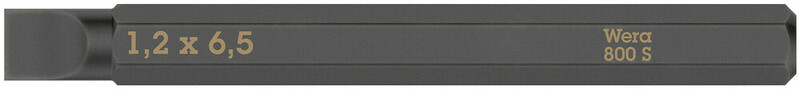 WERA Rázový bit SL 1,2 x 6,5 x 70 mm