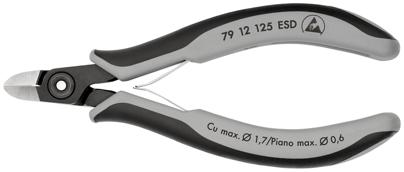KNIPEX Kliešte cvikacie bočné, presné 7912125ESD