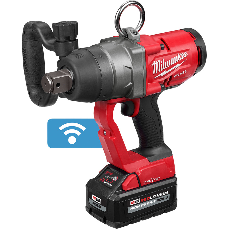MILWAUKEE M18 FUEL™ ONE-KEY™ 1” Aku rázový uťahovák s poistným krúžkom M18ONEFHIWF1-802X
