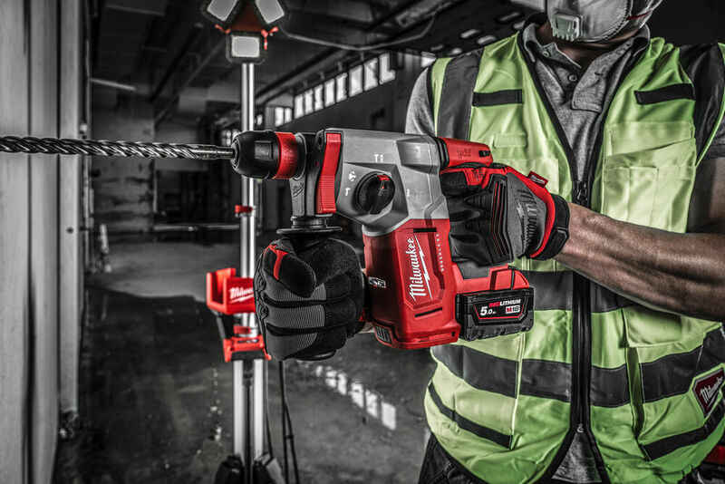 MILWAUKEE M18™ SDS-Plus vŕtacie kladivo 4-režimové s FIXTEC™ M18BLHX-0X
