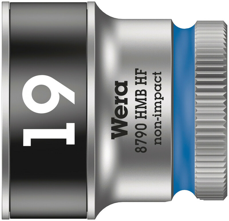 WERA Nástrčný kľúč s pridržiavacou funkciou 3/8" - Hex 19 mm