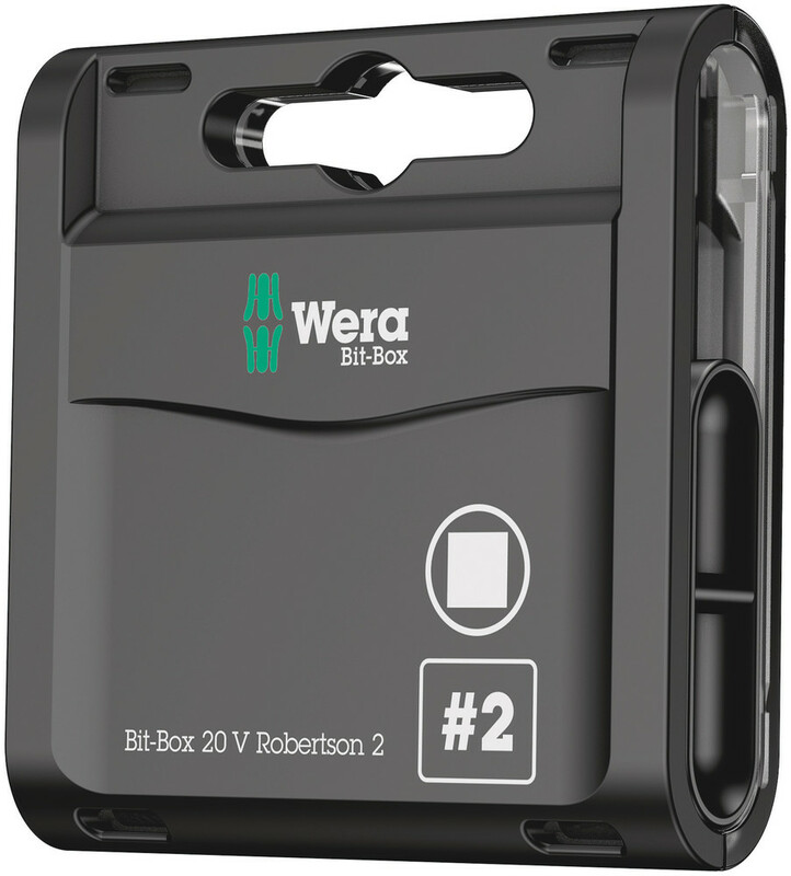 WERA Bit-Box sada bitov Robertson, 20 dielna