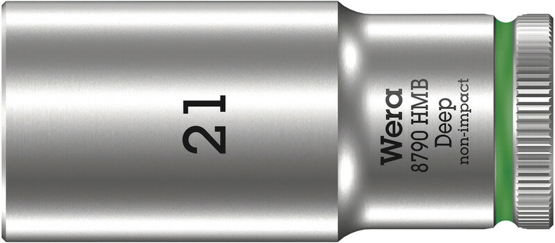 WERA Nástrčný kľúč predĺžený 3/8" - Hex 21 mm