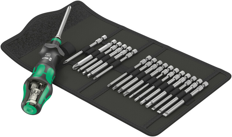 WERA Sada ručného držiaku bitiov Kraftform Kompakt Turbo 1 Imperial, 19 dielna