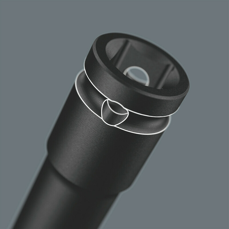 WERA 1/2" predĺžený nástrčný kľúč Impaktor 19 mm