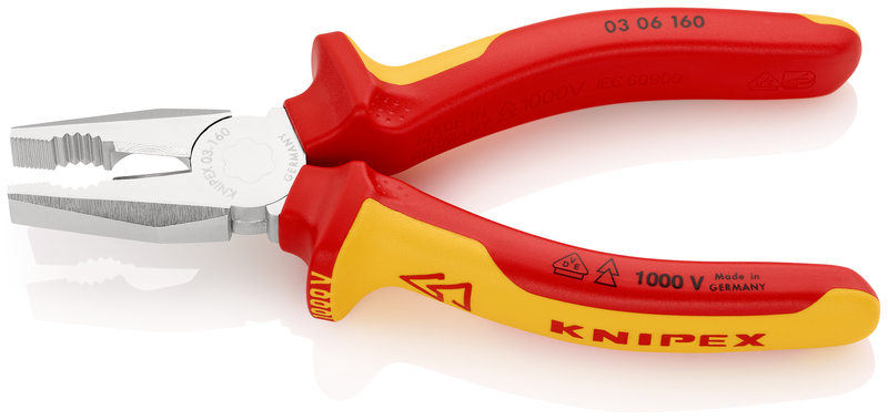 KNIPEX Kliešte kombinované 0306160