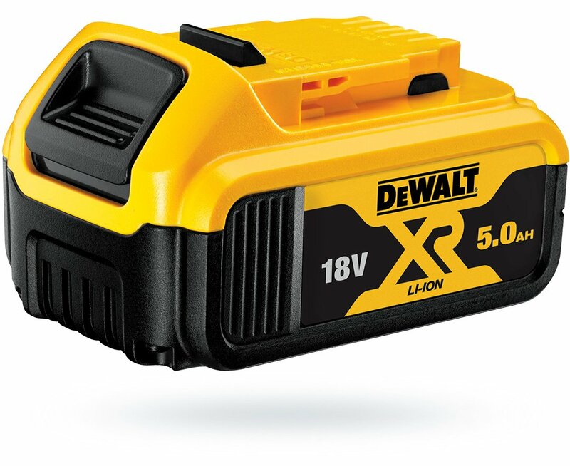 DEWALT 18V XR Aku príklepová vŕtačka LANYARD READY, 2x 5,0 Ah DCD805P2LRT-QW