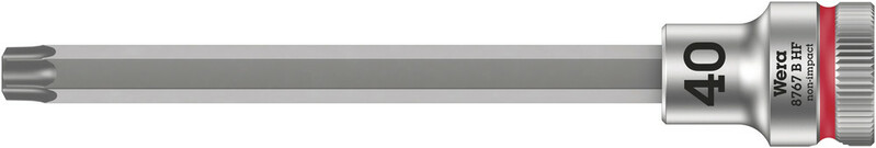 WERA Nástrčný kľúč s bitom 3/8" - TX 40 x 107 mm