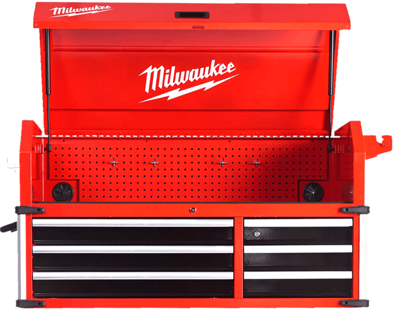 MILWAUKEE Nadstavba na 46"/117 cm vozík so 6 zásuvkami
