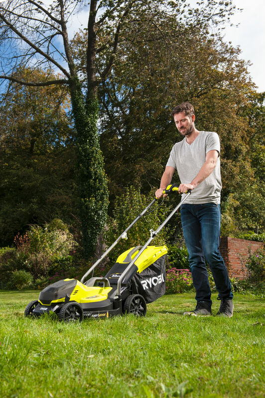 RYOBI 18V ONE+™ Akumulátorová záhradná kosačka 33 cm OLM1833B