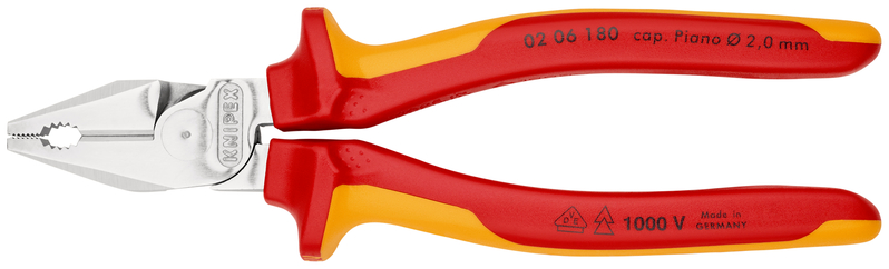 KNIPEX Kliešte kombinované - silové 0206180