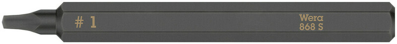 WERA Rázový bit Robertson R1 x 70 mm