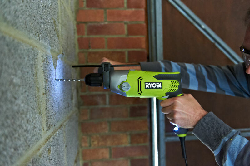 RYOBI 1200 W Príklepová vŕtačka 2-rýchlostná RPD1200-K