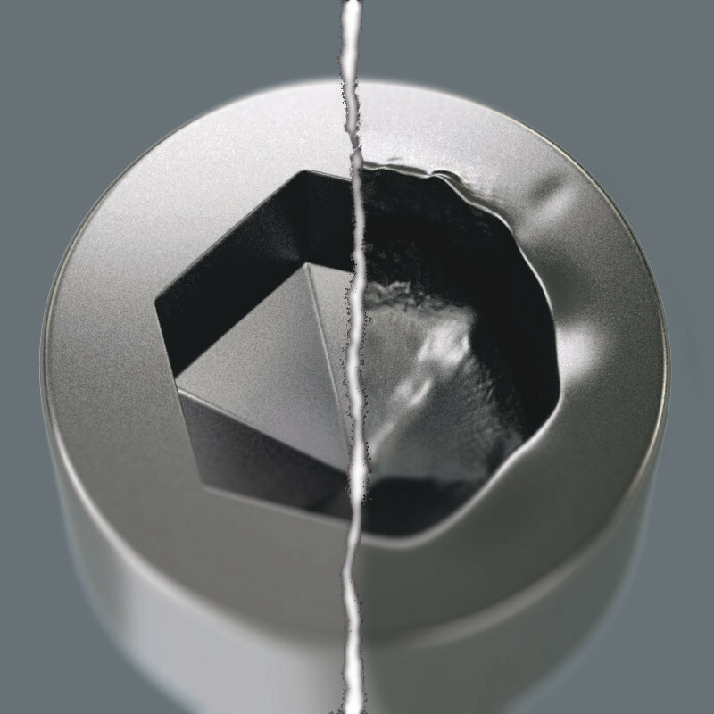 WERA Nástrčný kľúč 3/8" s bitom Hex 5 x 107 mm