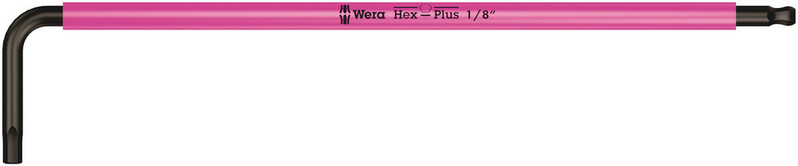 WERA Uhlový kľúč Hex s guľovým prvkom 2,5 mm