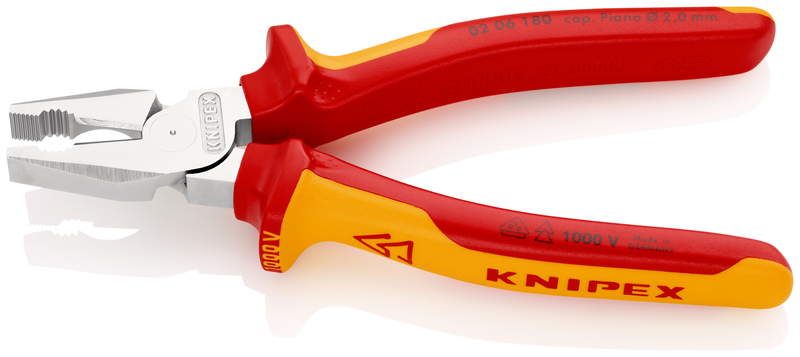 KNIPEX Kliešte kombinované - silové 0206180