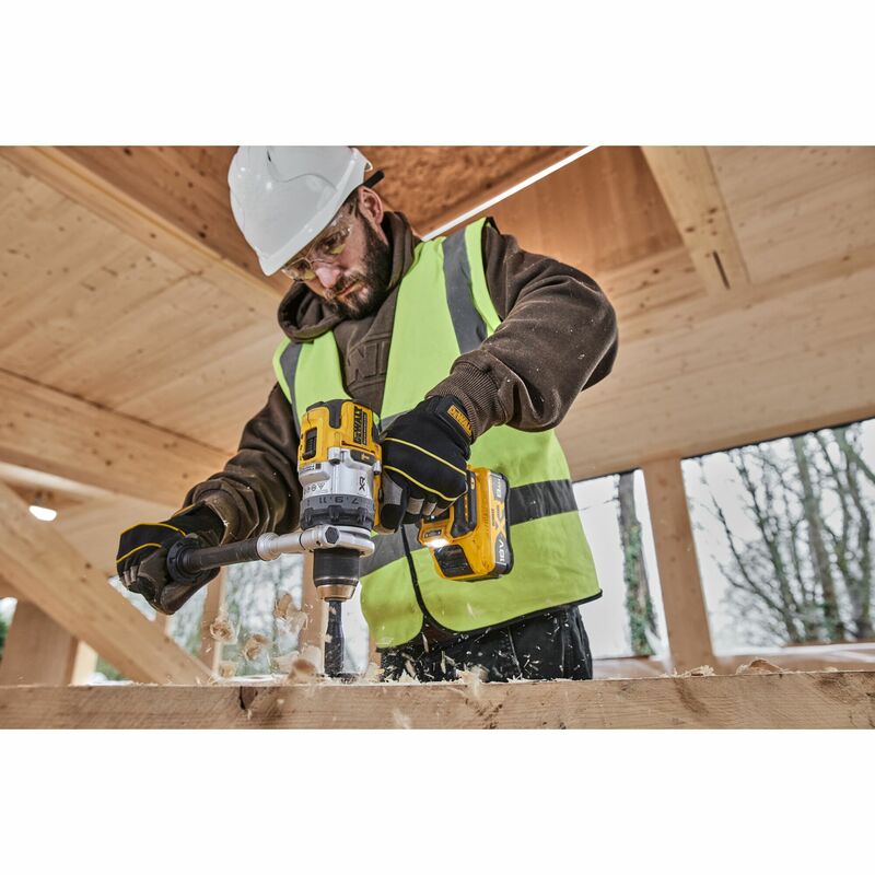 DEWALT 18V XR Aku vŕtačka s príklepom, 1x 8,0 Ah DCD1007WW1T-QW