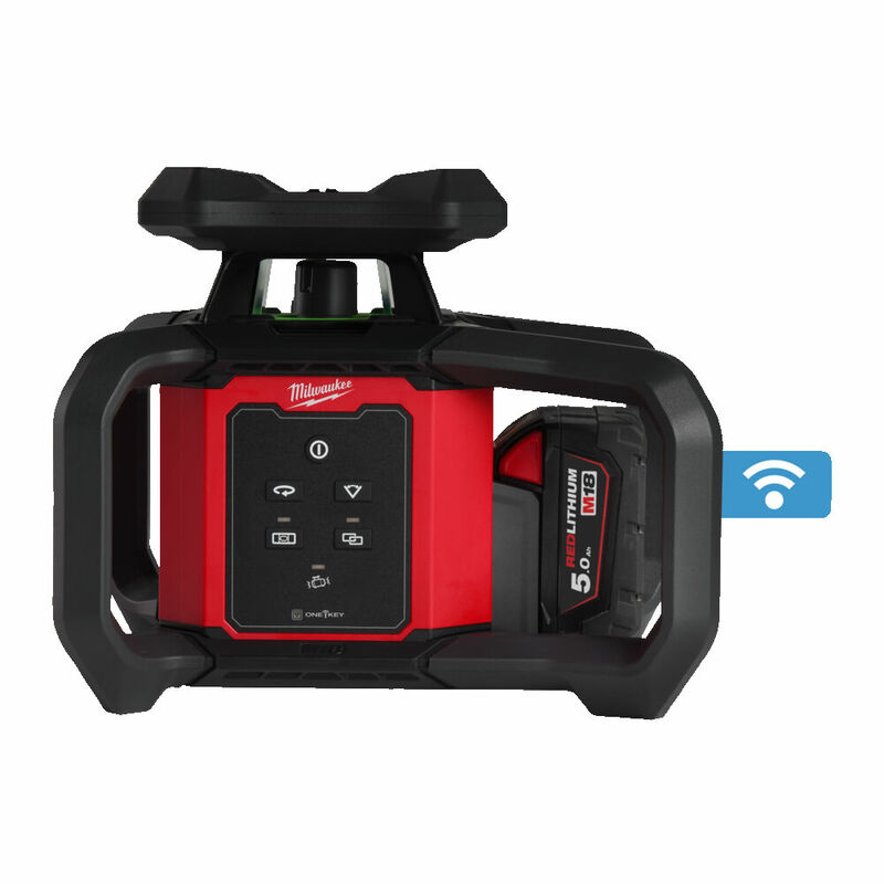 MILWAUKEE M18™ Rotačný laser 300 m, zelený M18RLOHVG300-501C