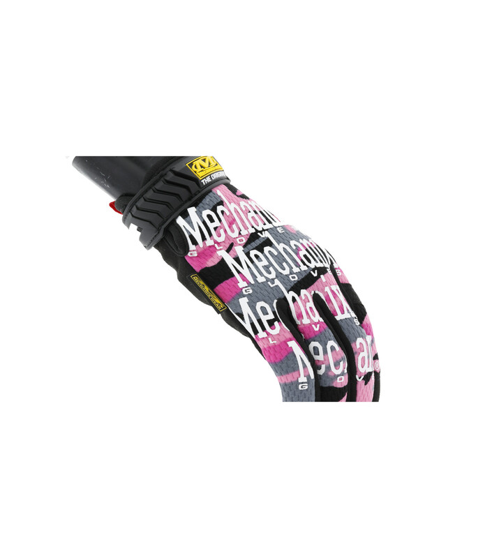 MECHANIX Dámske taktciké rukavice so syntetickou kožou Original® - Pink Camo L/10