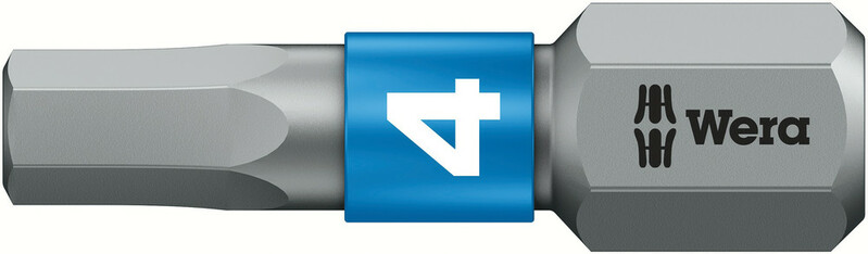 WERA Bit BiTorsion Hex 4,0 x 25 mm