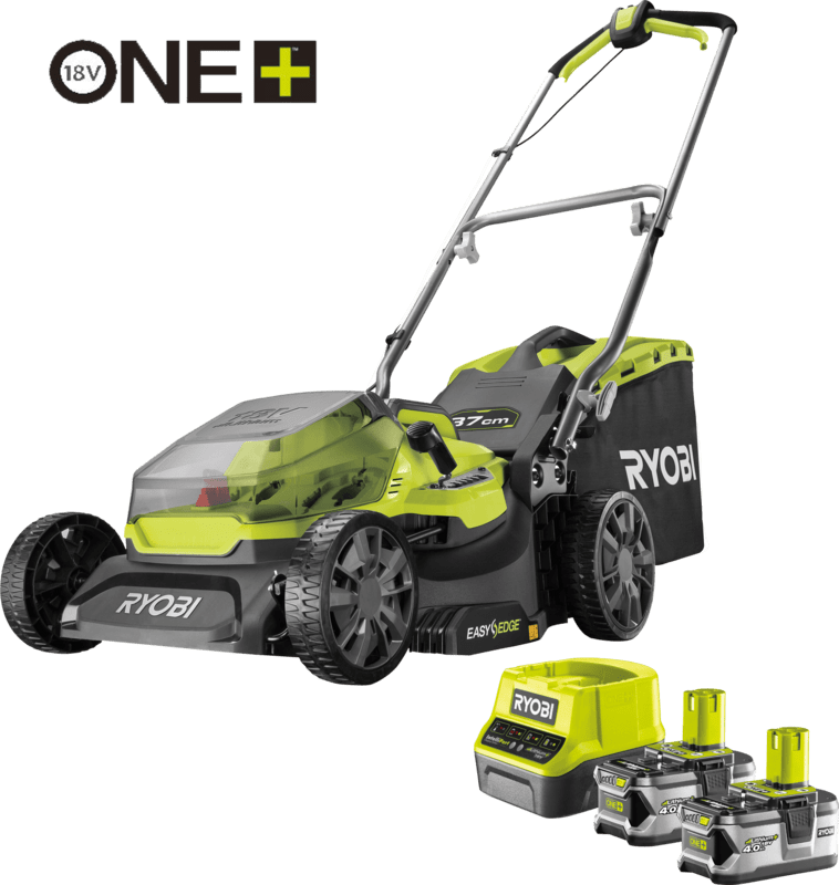 RYOBI 18V ONE+™ Akumulátorová záhradná kosačka 37 cm RY18LM37A-240