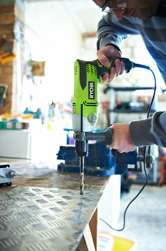 RYOBI 1200 W Príklepová vŕtačka 2-rýchlostná RPD1200-K