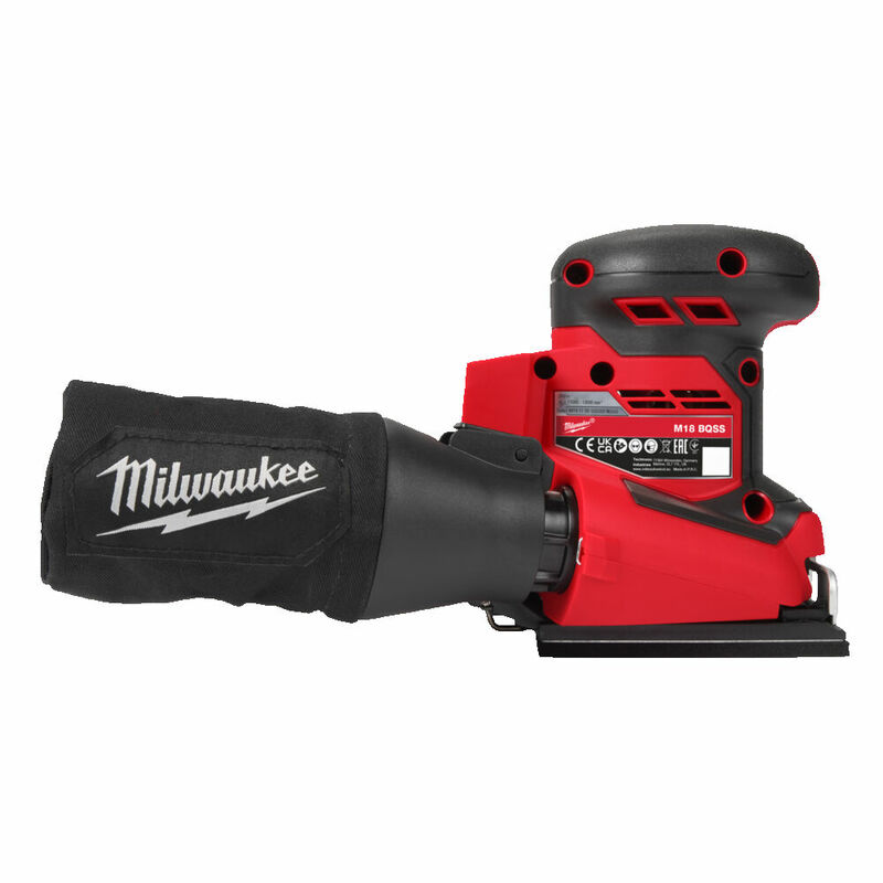 MILWAUKEE M18™ Aku vibračná brúska 113 x 104 mm M18BQSS-0