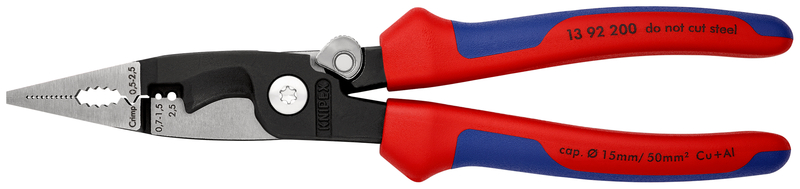 KNIPEX Kliešte univerzálne elektroinstalačné 1392200