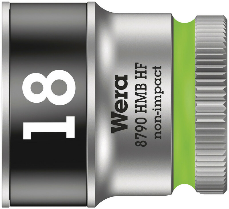 WERA Nástrčný kľúč s pridržiavacou funkciou 3/8" - Hex 18 mm