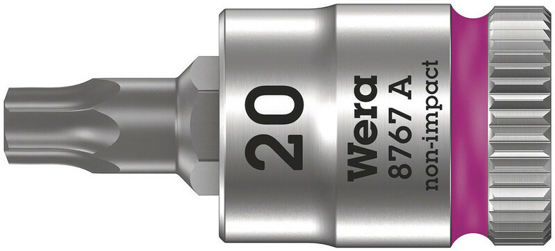 WERA Nástrčný kľúč s bitom 1/4" - TX 20 x 11 mm
